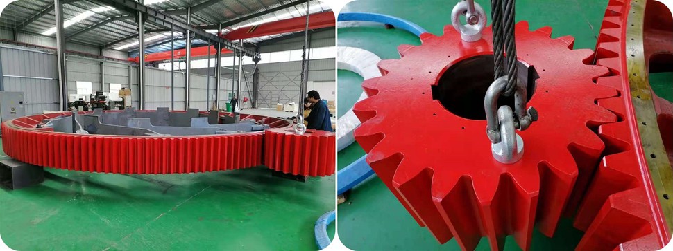 Large Diameter Ring Gear and pinion Large Diameter Ring Gear and pinion