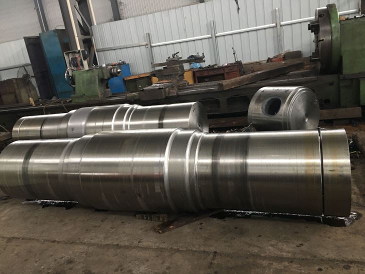 rotary kiln support roller shaft