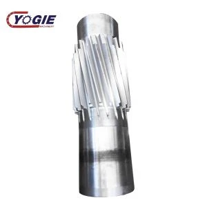 鍛造鋼製スプラインシャフト